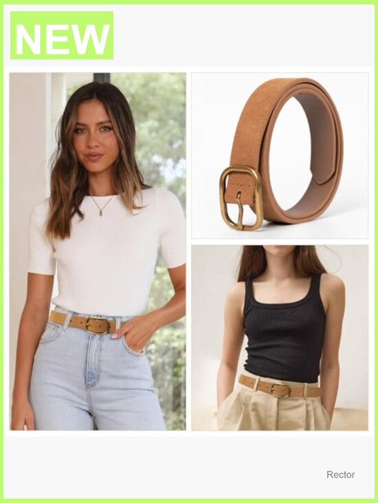 Leopard Print Leather Waist Belt Classic Needle Buckle Women Accessory main image 5